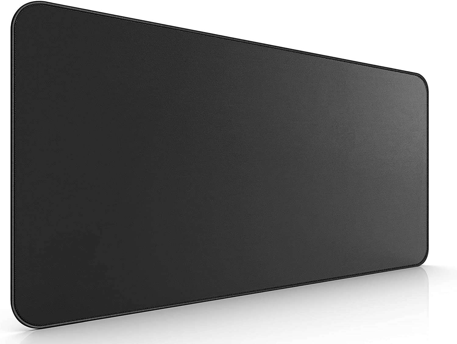 Extended Large Gaming Mouse Pad - Superior Micro-Weave Cloth, Waterproof Keyboard Pad with Stitched Edges, Non-Slip Base, 31.5 x 11.8 Inches, XL, Black