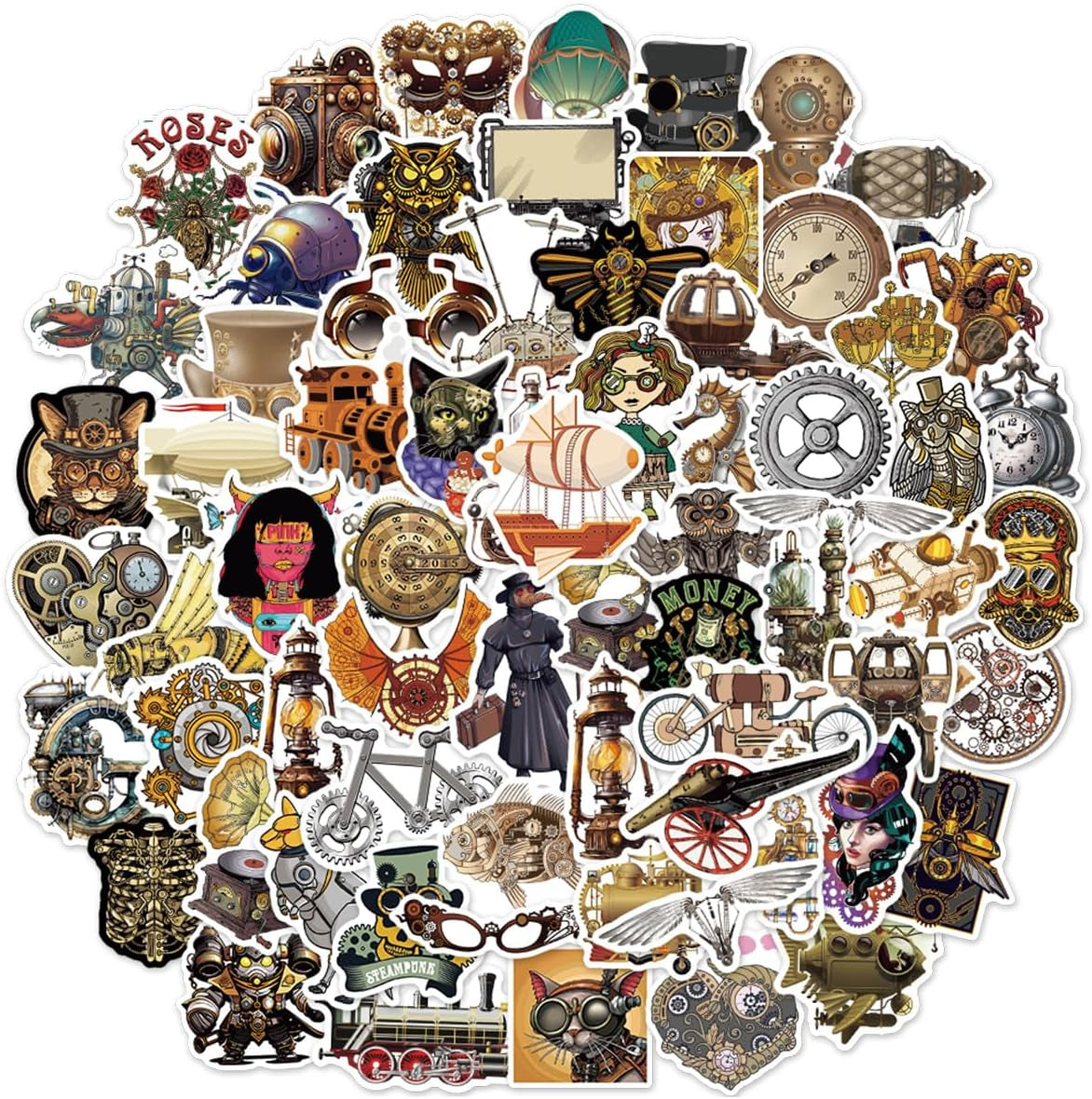 Glow-in-the-Dark Wall Stickers for Kids' Bedrooms - 30-Piece Decorative Set