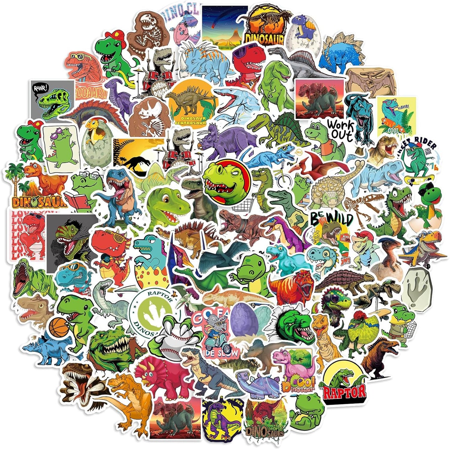 Glow-in-the-Dark Wall Stickers for Kids' Bedrooms - 30-Piece Decorative Set