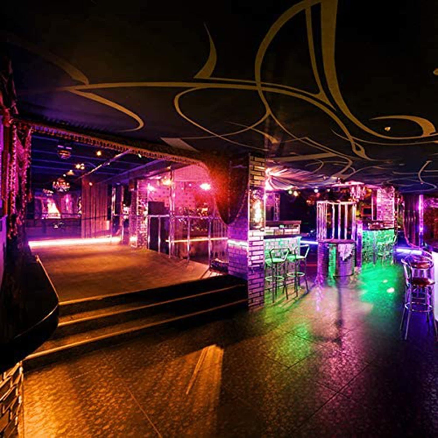 32.8Ft RGB LED Strip Lights with Remote Control for Bedroom and Home Decor