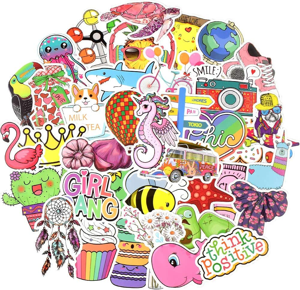 Glow-in-the-Dark Wall Stickers for Kids' Bedrooms - 30-Piece Decorative Set